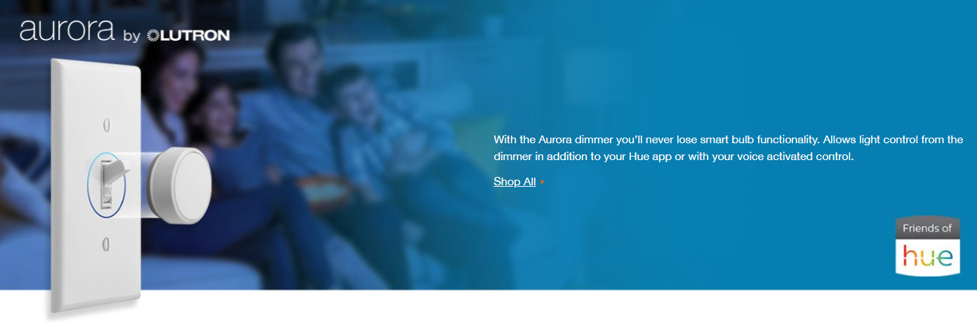 Lutron Aurora dimmer.