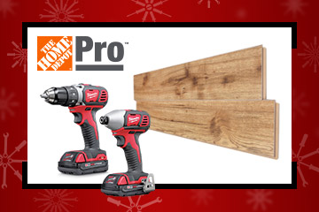 The Home Depot Canada Black Friday digital banner.