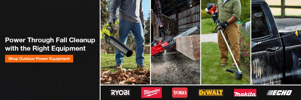 The Home Depot Canada homepage hero banner.