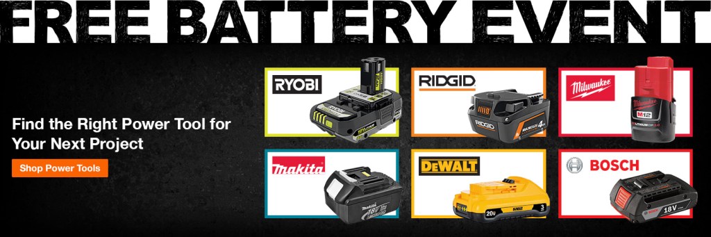 The Home Depot Canada homepage hero banner.